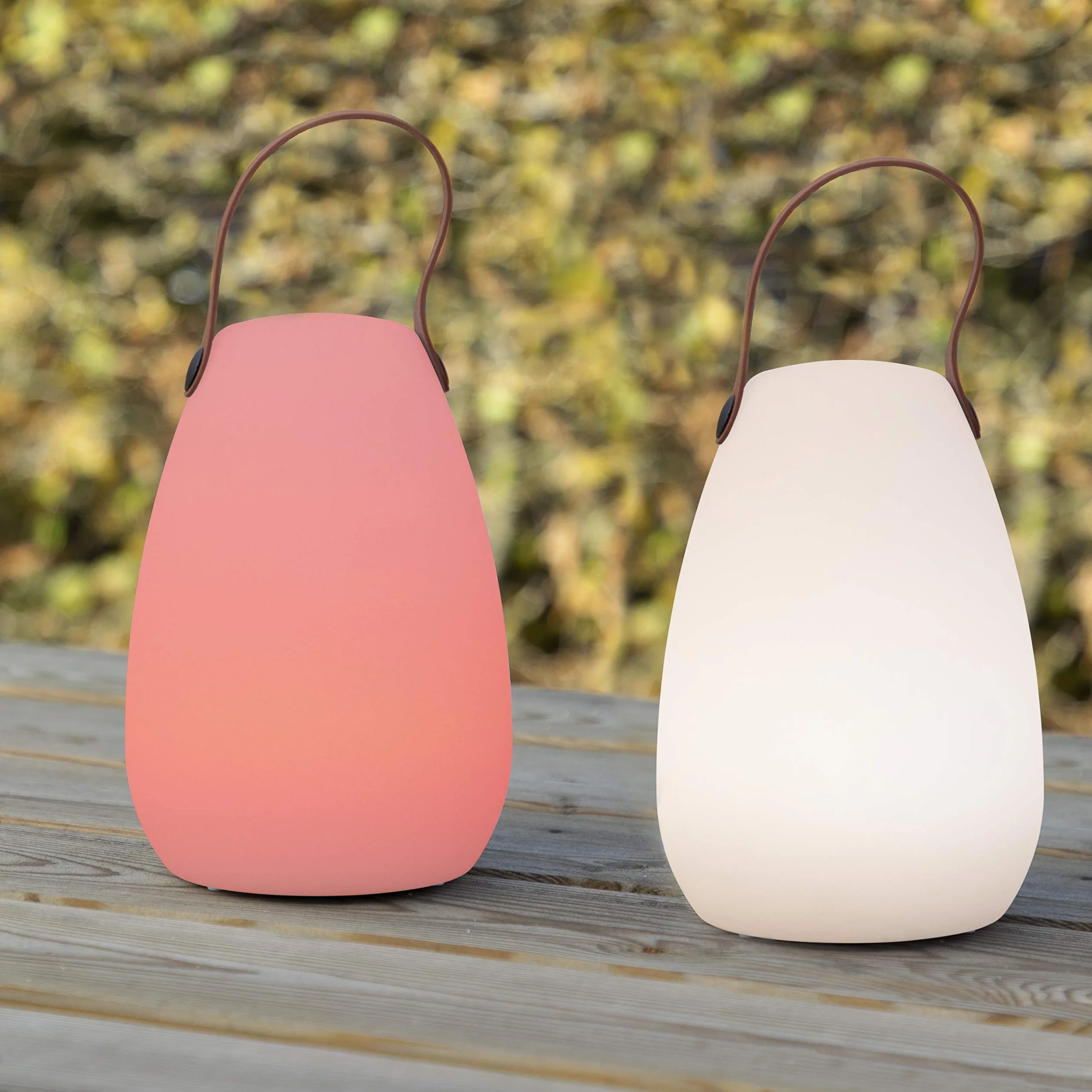 Smartwares lampe LED de table sans fil rechargeable blanc chaud colorée intérieur extérieur