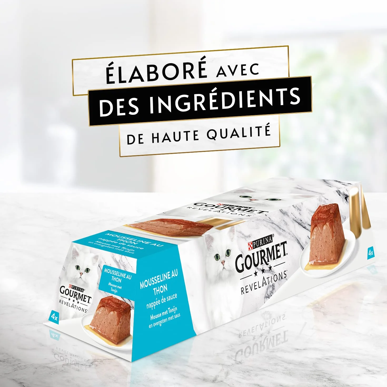GOURMET Revelations Mousseline Thon 4x57g