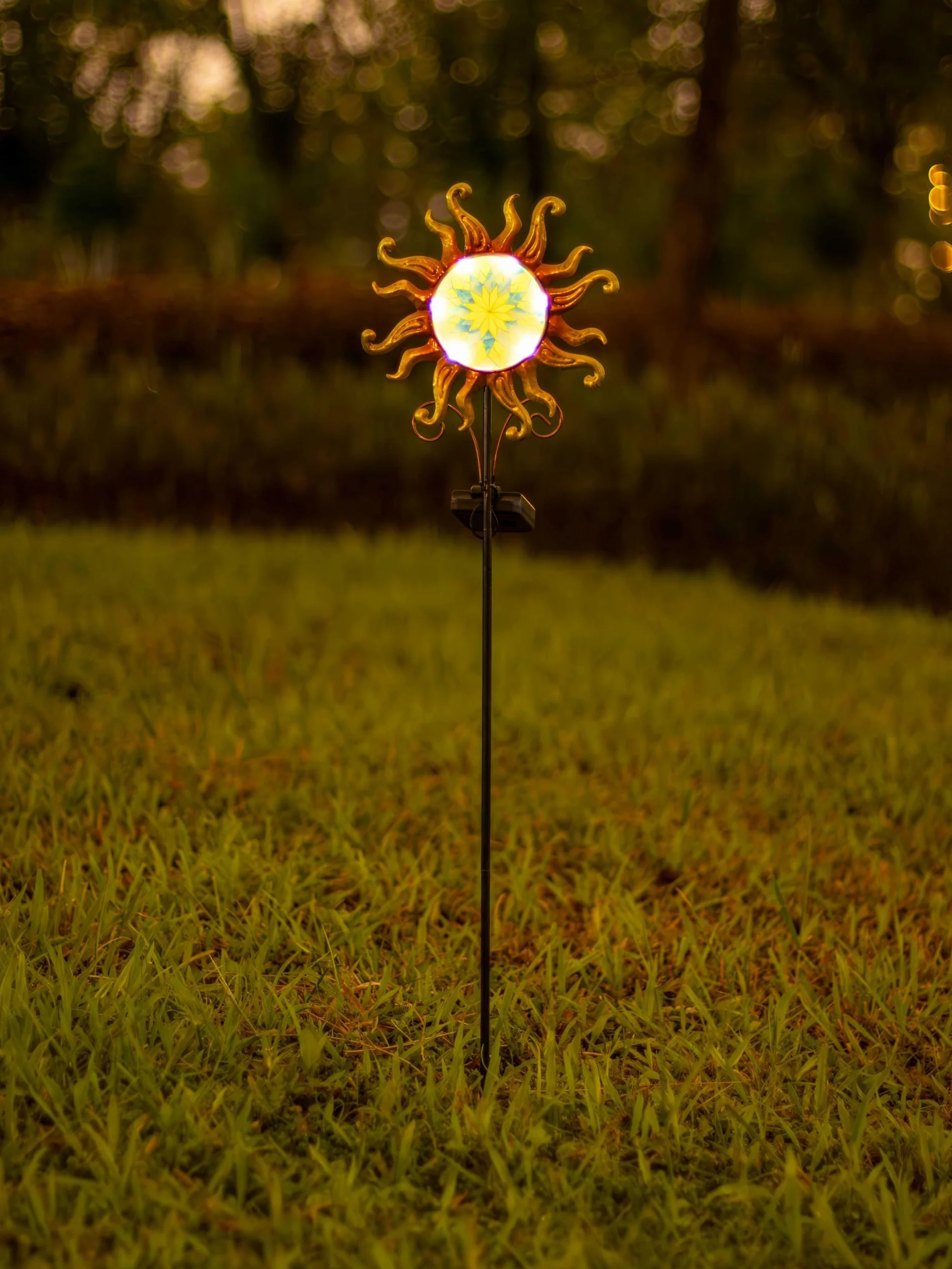 Northpoint Barre solaire LED jardin capteur crépusculaire
